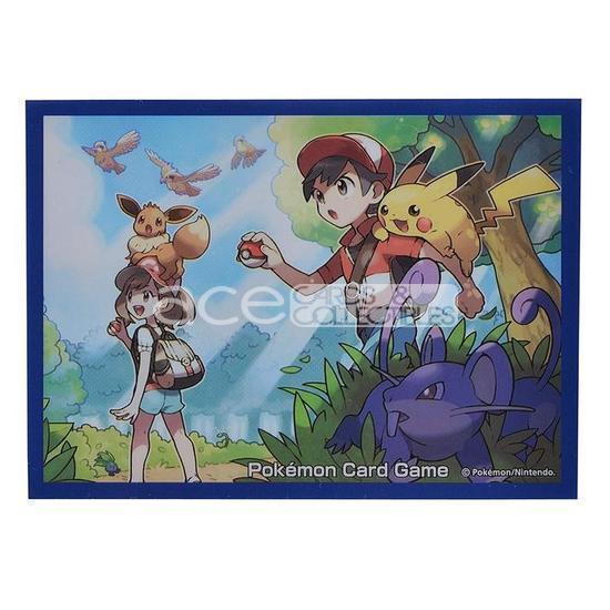 Pokemon TCG Sleeve &amp; Deck Box Event Exclusive (Pikachu &amp; Eevee)-Pokemon Centre-Ace Cards &amp; Collectibles