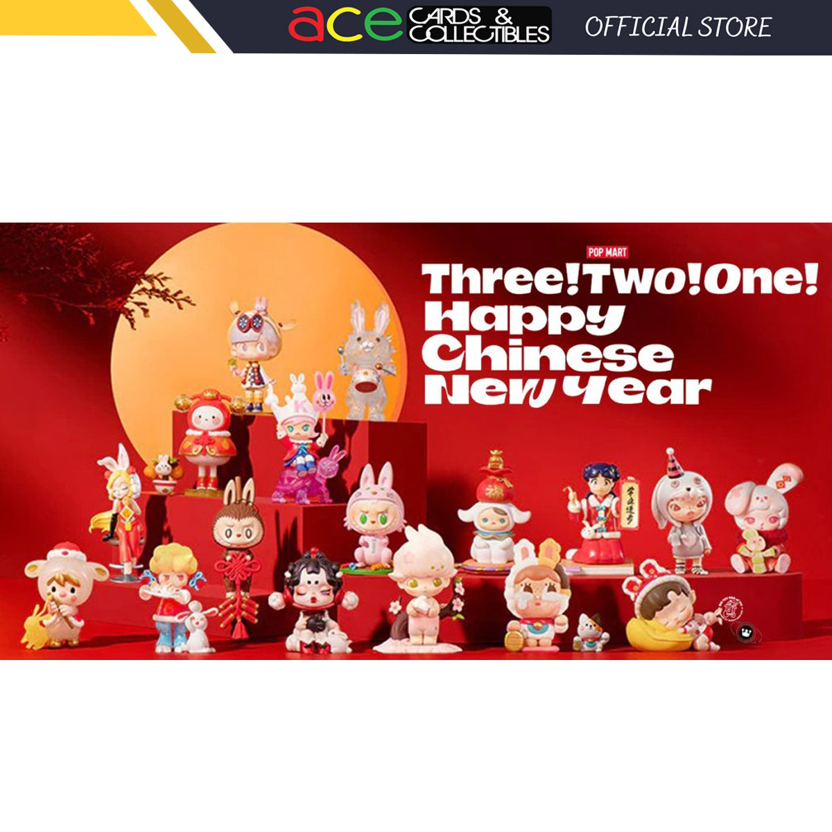 POP MART Three, Two, One! Happy Chinese New Year Series-Single Box (Random)-Pop Mart-Ace Cards & Collectibles