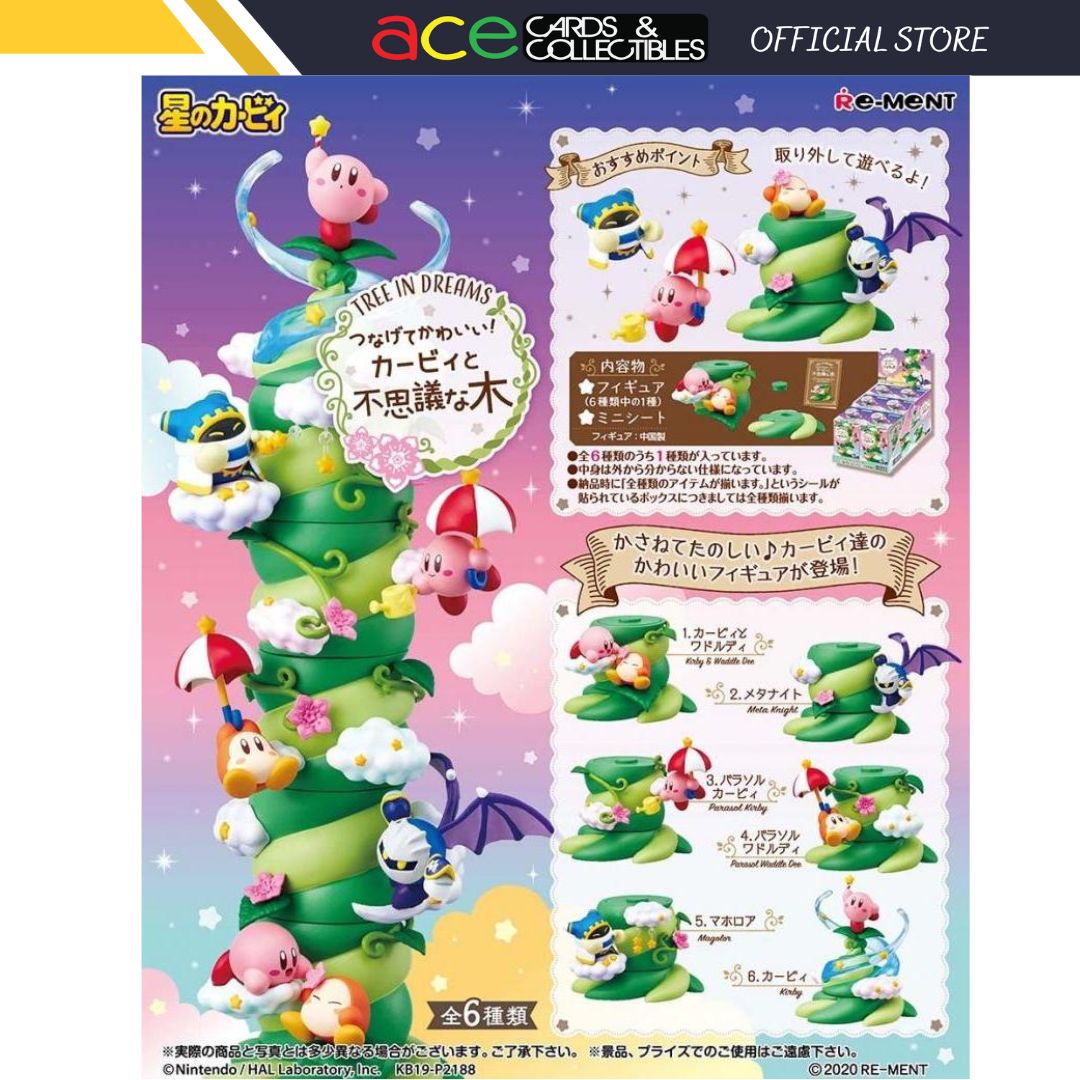 Re-Ment Kirby -Tree In Dreams-Single Box (Random)-Re-Ment-Ace Cards & Collectibles