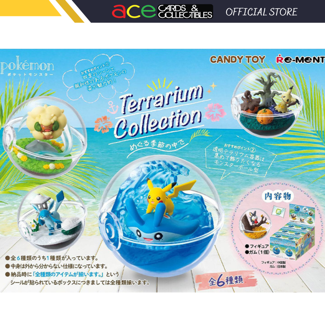 Re-Ment Pokemon Terrarium ~Four Seasons 2~ Collection-Single Box (Random)-Re-Ment-Ace Cards & Collectibles