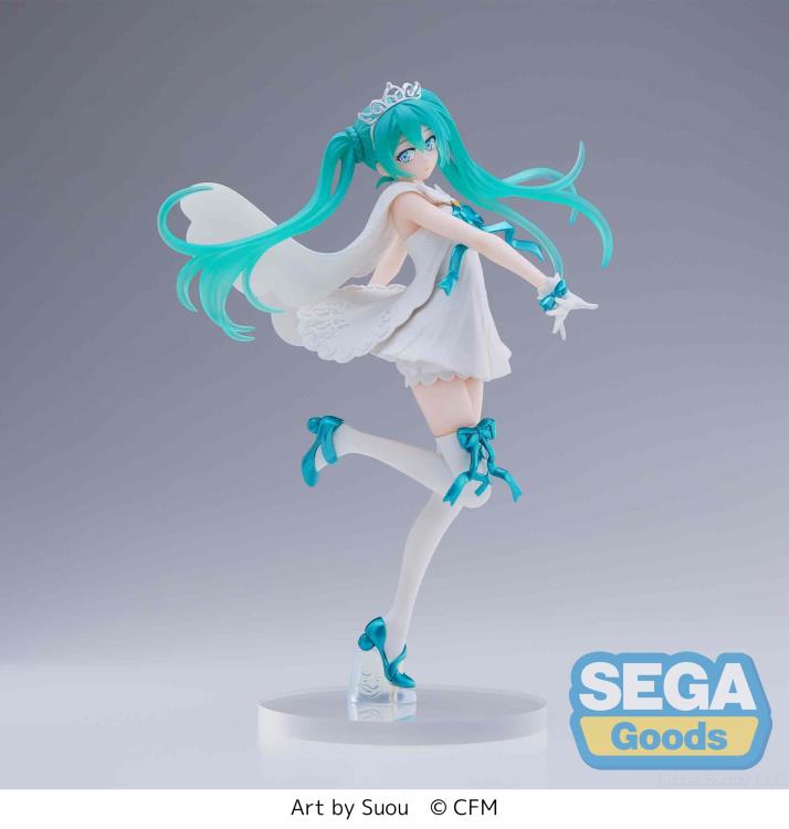 Vocaloid Hatsune Miku (15th Anniversary SUOU Ver.) Super Premium Figure-Sega-Ace Cards &amp; Collectibles