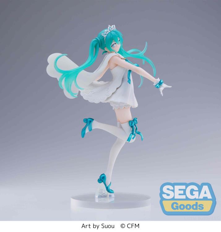 Vocaloid Hatsune Miku (15th Anniversary SUOU Ver.) Super Premium Figure-Sega-Ace Cards &amp; Collectibles
