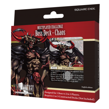 Final Fantasy TCG: Multiplayer Challenge Boss Deck - Chaos-Square Enix-Ace Cards &amp; Collectibles