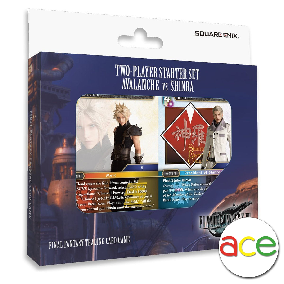 Final Fantasy TCG: Two-Player Starter Set Avalanche vs Shinra-Square Enix-Ace Cards &amp; Collectibles