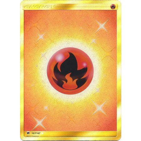 pokemon card fire energy Fire Energy -Single Card