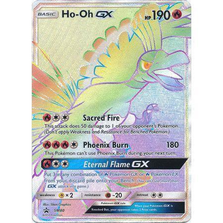 Ho-Oh GX -Single Card-Hyper Rare (Promo) [sm80]-The Pokémon Company International-Ace Cards & Collectibles