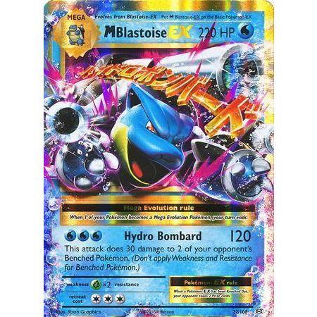 Mega Blastoise EX -Single Card