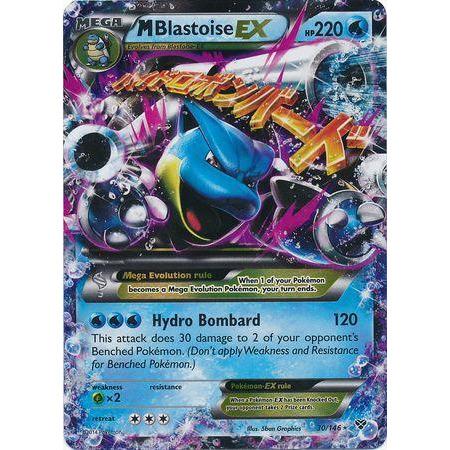 Mega Blastoise EX -Single Card