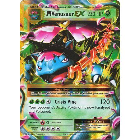 Mega Venusaur EX -Single Card
