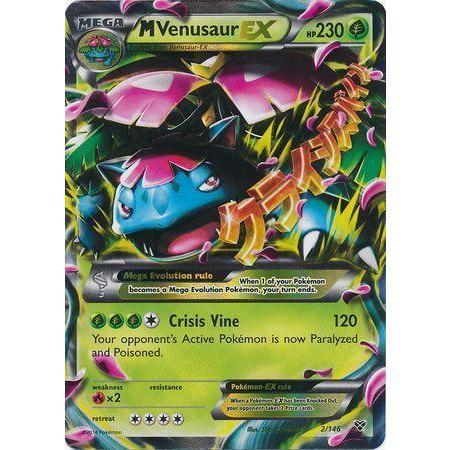 Mega Venusaur EX -Single Card
