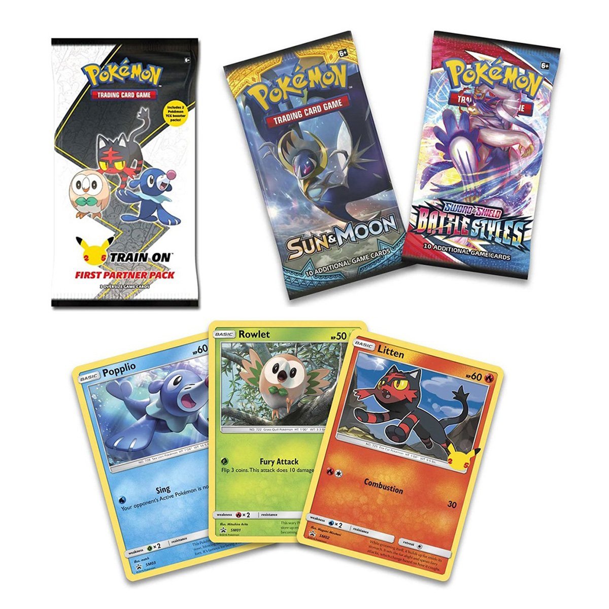 Pokemon TCG: First Partner Pack - [ Alola / Galar ]-Alola-The Pokémon Company International-Ace Cards &amp; Collectibles