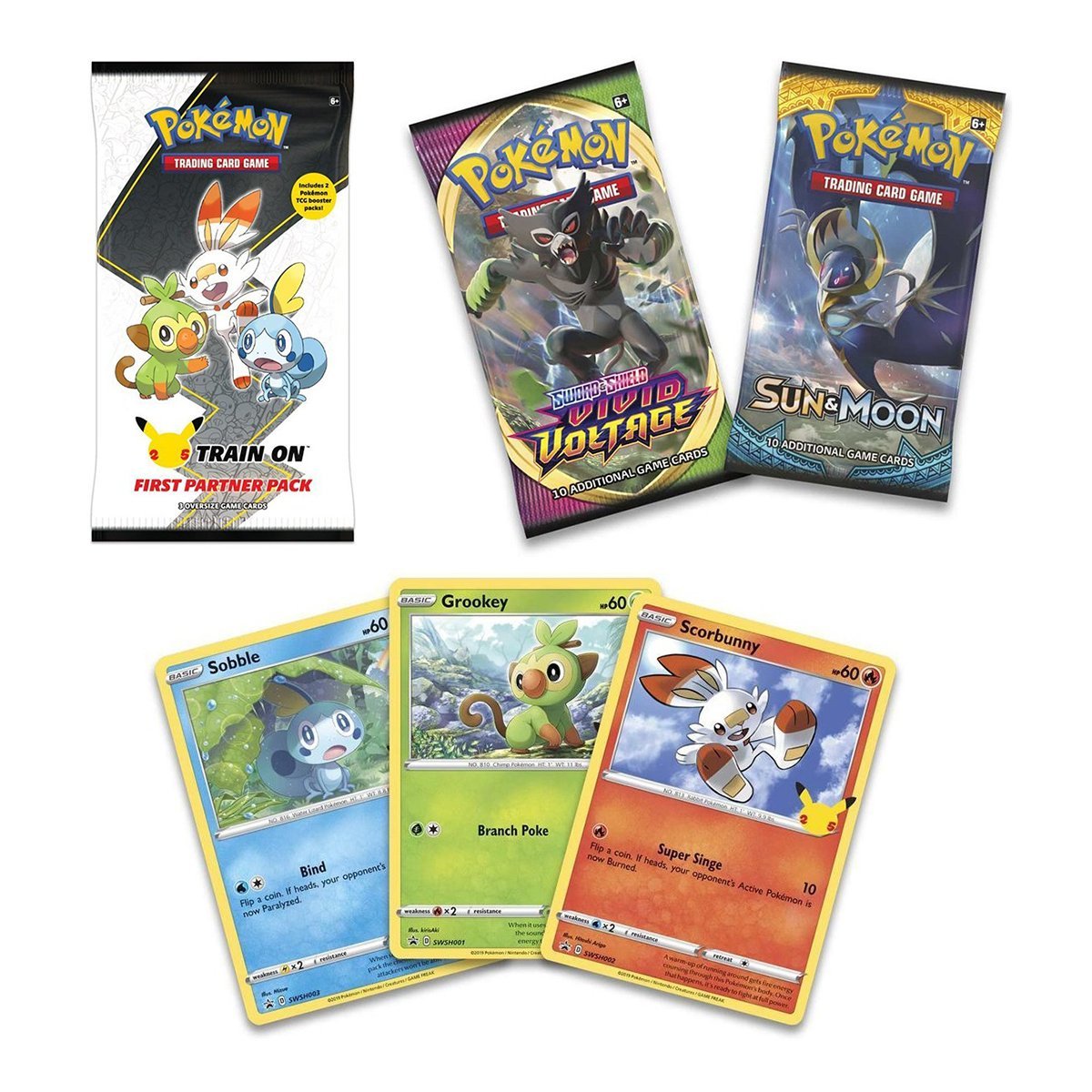 Pokemon TCG: First Partner Pack - [ Alola / Galar ]-Galar-The Pokémon Company International-Ace Cards &amp; Collectibles