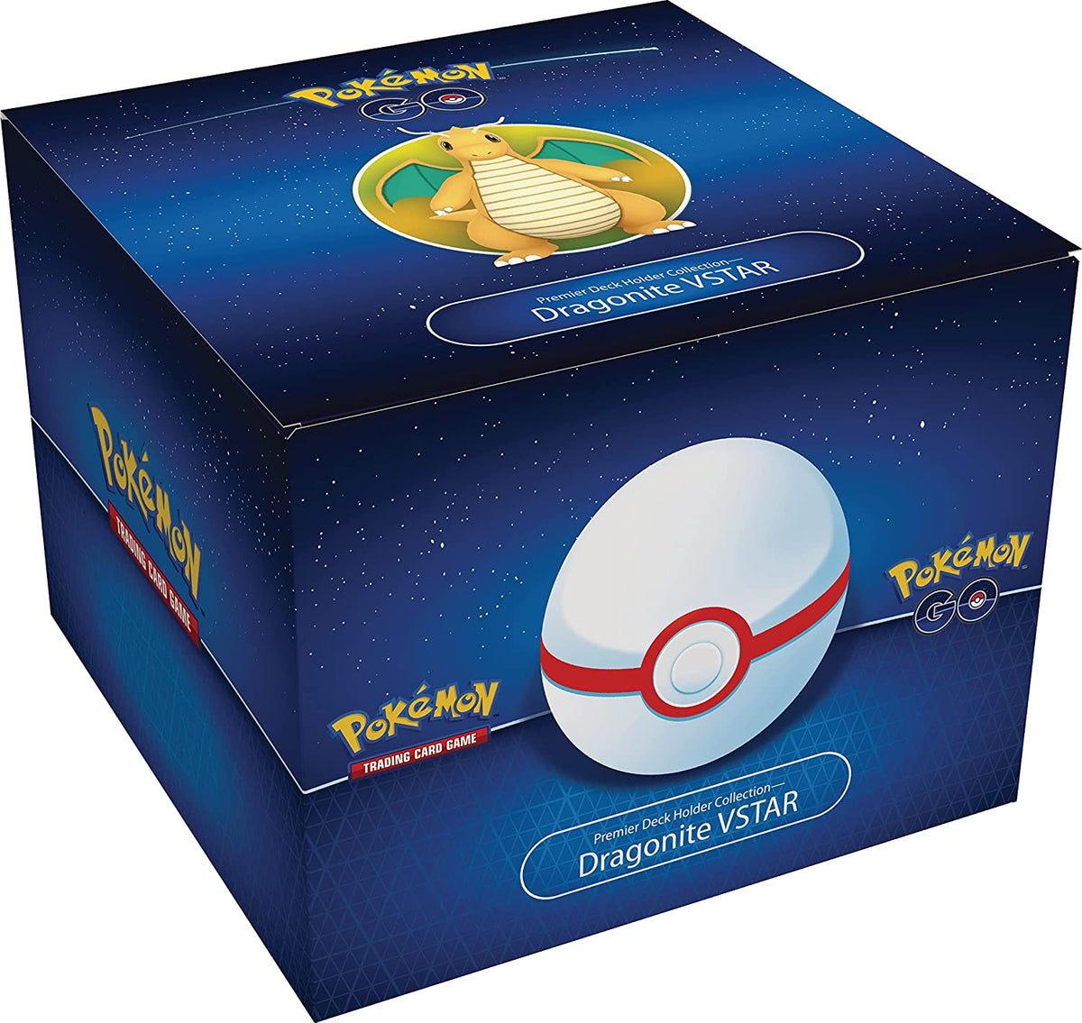 Pokemon TCG: Pokemon GO Premier Deck Holder Collection (Dragonite VSTAR)-The Pokémon Company International-Ace Cards &amp; Collectibles