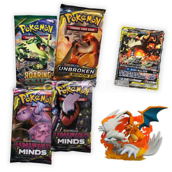 Pokemon TCG: Reshiram & Charizard GX Figure Collection Box