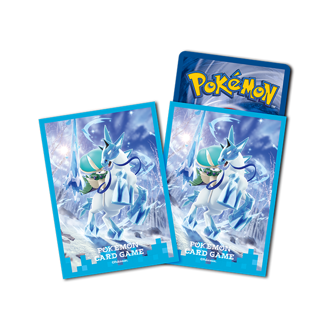 Pokemon TCG Sleeves (Ice Rider Calyrex)-The Pokémon Company International-Ace Cards &amp; Collectibles