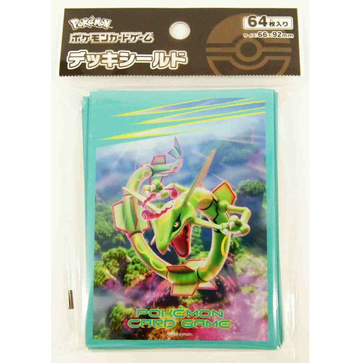 Pokemon TCG Sleeves (Rayquaza)-The Pokémon Company International-Ace Cards &amp; Collectibles