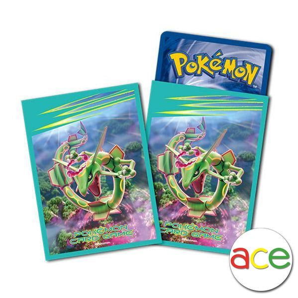 Pokemon TCG Sleeves (Rayquaza)-The Pokémon Company International-Ace Cards & Collectibles