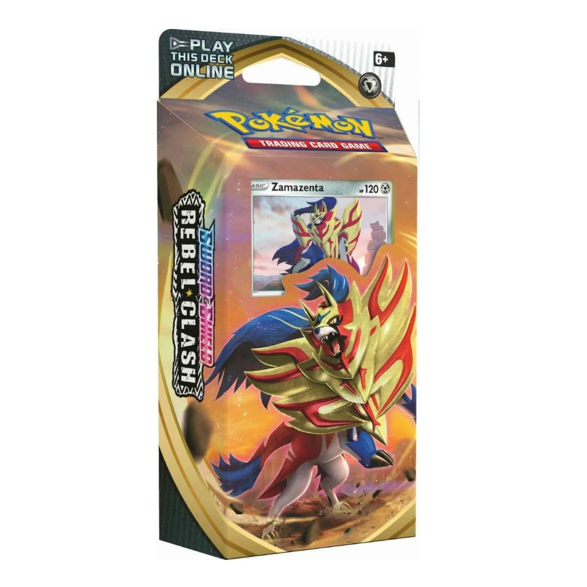 Pokemon TCG: Sword & Shield SS02 Theme Deck - Zamazenta / Zacian-Theme Deck-Zacian-The Pokémon Company International-Ace Cards & Collectibles