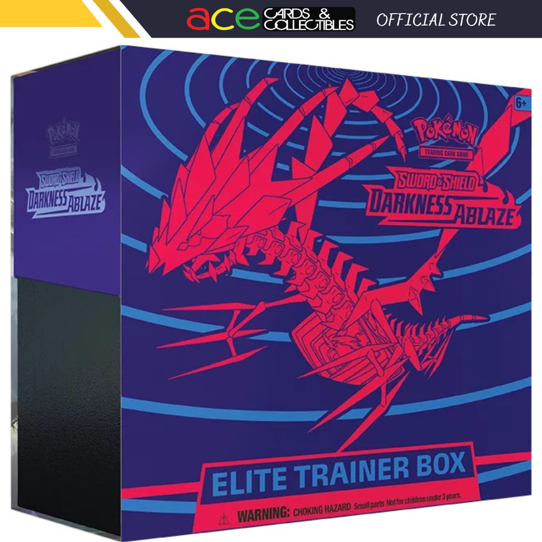 Pokemon TCG: Sword & Shield SS03 Darkness Ablaze Elite Trainer Box-The Pokémon Company International-Ace Cards & Collectibles