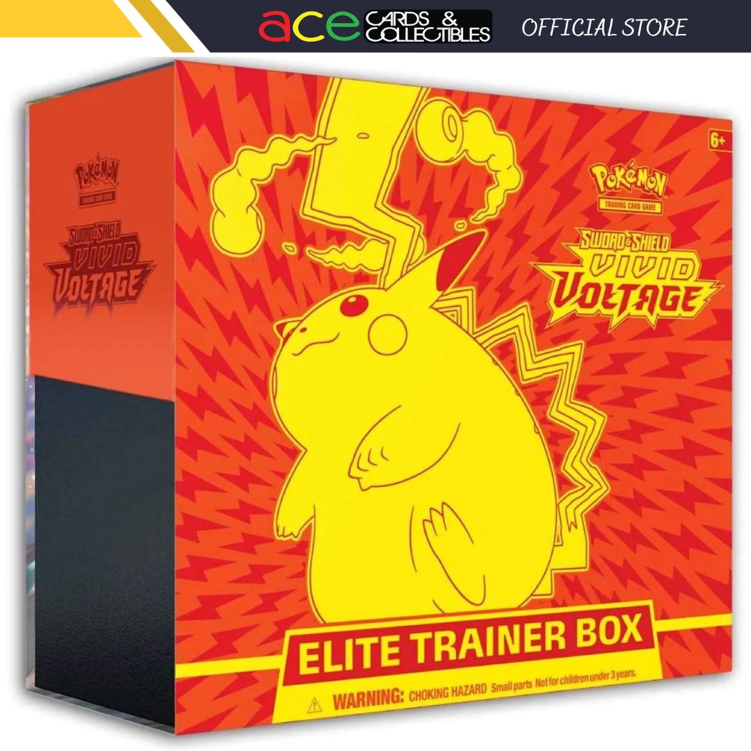 Pokemon TCG: Sword & Shield SS04 Vivid Voltage Elite Trainer Box-The Pokémon Company International-Ace Cards & Collectibles