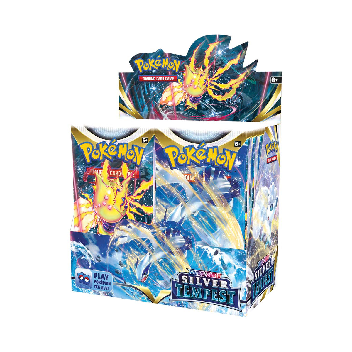 Pokemon TCG: Sword &amp; Shield SS12 Silver Tempest Booster-Booster Box-The Pokémon Company International-Ace Cards &amp; Collectibles
