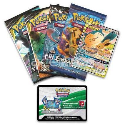 Pokemon TCG: Tag Team Tin (Eevee & Snorlax-GX)-The Pokémon Company International-Ace Cards & Collectibles