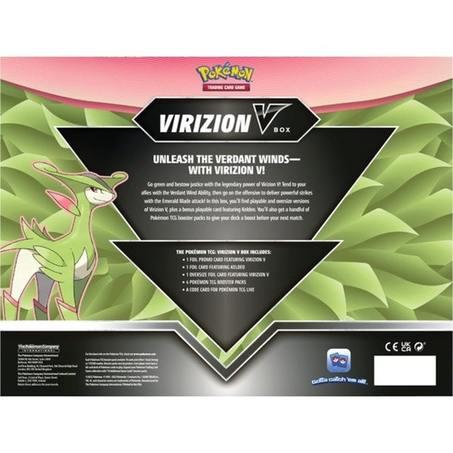Pokemon TCG: Virizion V Box-The Pokémon Company International-Ace Cards & Collectibles