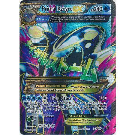 Primal Kyogre EX -Single Card-Full Art Ultra Rare [149/160]-The Pokémon Company International-Ace Cards & Collectibles