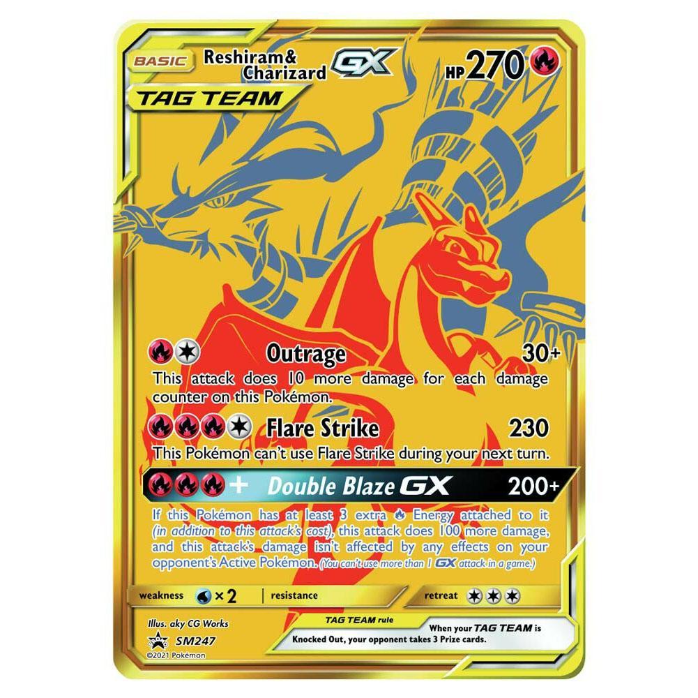 Reshiram & Charizard GX Promo - Single Card-The Pokémon Company International-Ace Cards & Collectibles