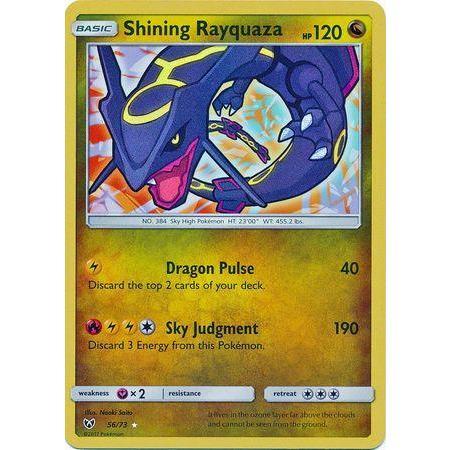 Shining Rayquaza (56/73) [Sun & Moon: Shining Legends]