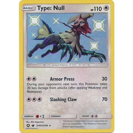 Type: Null -Single Card