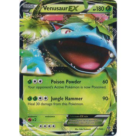 Venusaur EX -Single Card