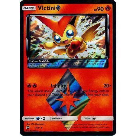 rare star pokemon cards Victini Prism Star -Single Card
