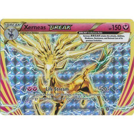 pokemon card break Xerneas Break -Single Card
