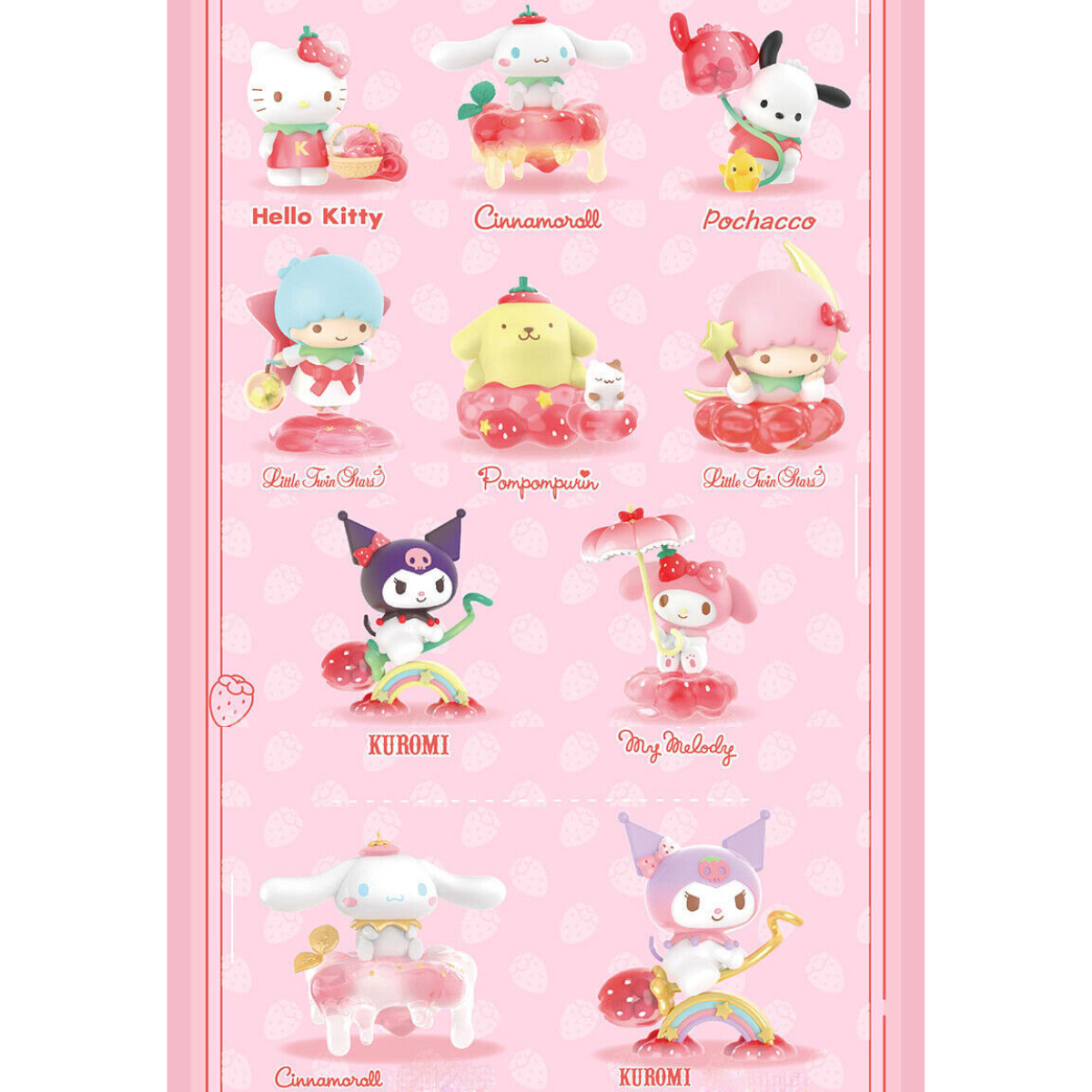 TOPTOY x Sanrio Characters Strawberry Paradise Series-Single Box (Random)-TopToy-Ace Cards & Collectibles