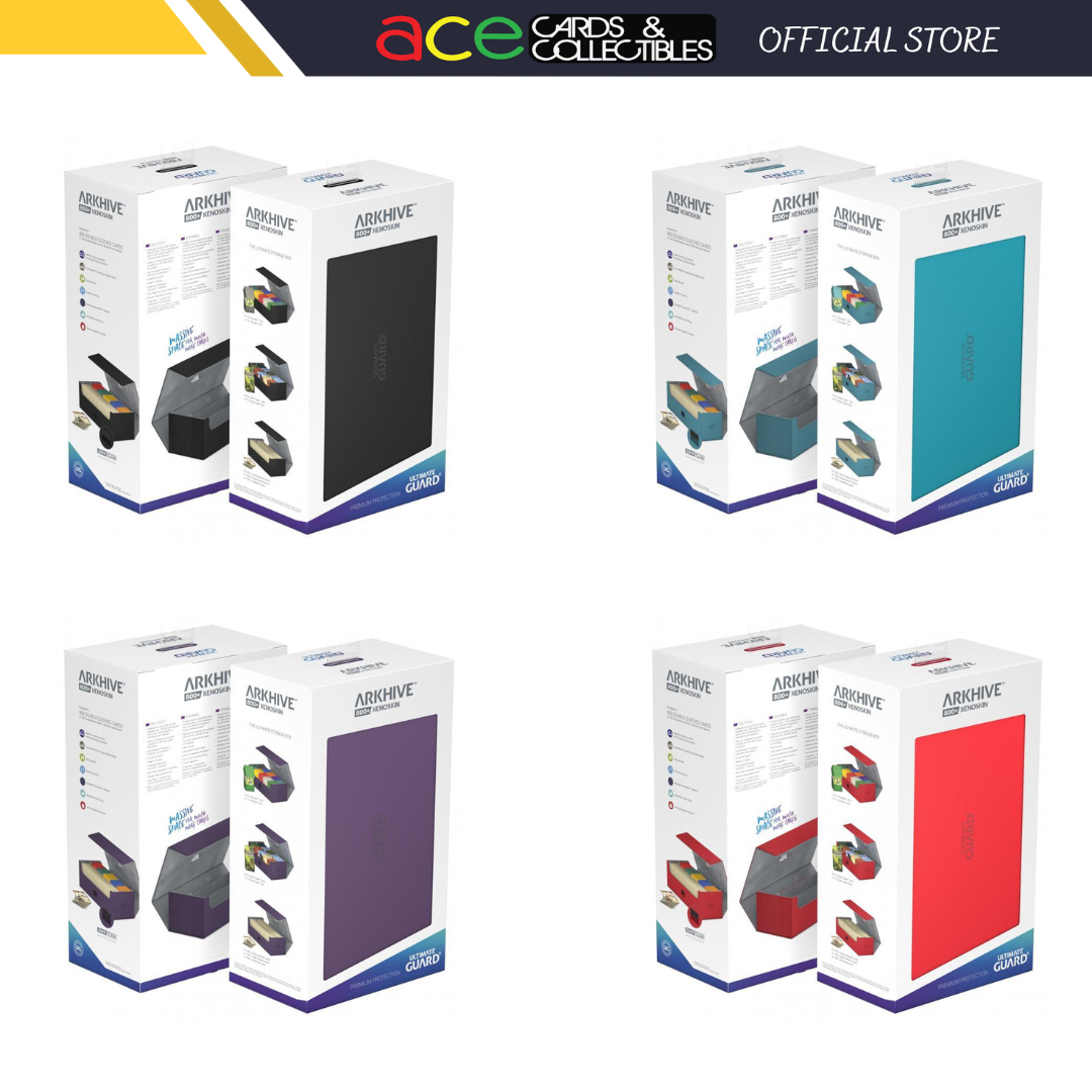 Ultimate Guard Storage Box Arkhive™ 800+ XenoSkin™-Black Storage 800+-Ultimate Guard-Ace Cards & Collectibles