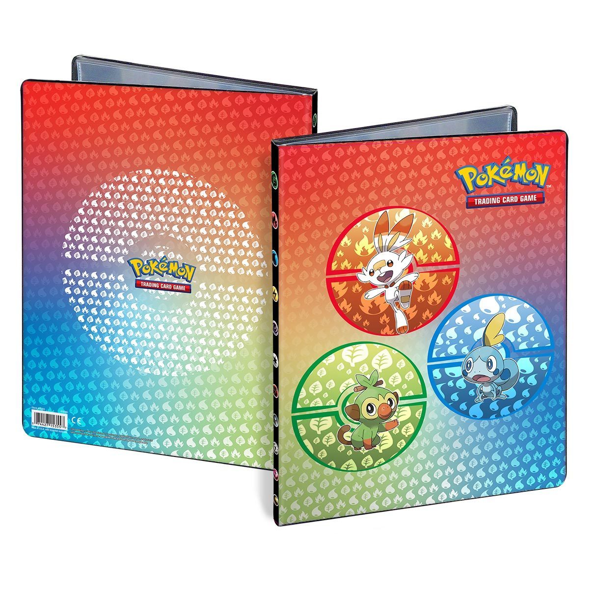Ultra PRO Card Album Pokemon - 9-Pocket Portfolio &quot;Sword &amp; Shield Galar Starters&quot;-Ultra PRO-Ace Cards &amp; Collectibles
