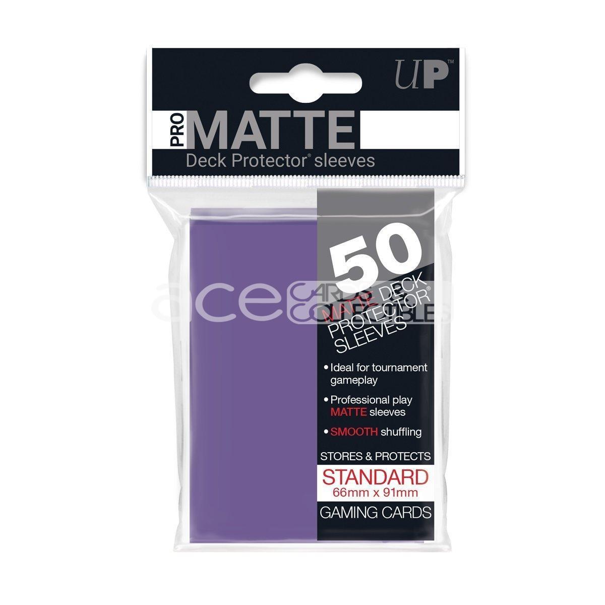 Ultra PRO Card Sleeve Pro-Matte Standard 50ct-Purple-Ultra PRO-Ace Cards &amp; Collectibles