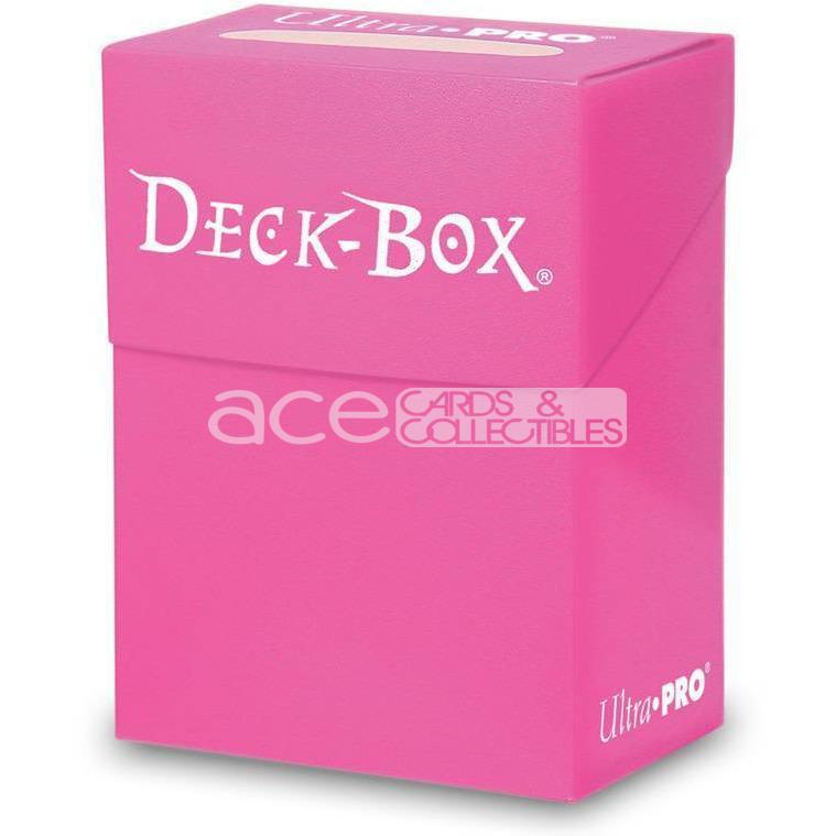 Ultra PRO Deck Box 80+ Solid Colour-Bright Pink-Ultra PRO-Ace Cards &amp; Collectibles