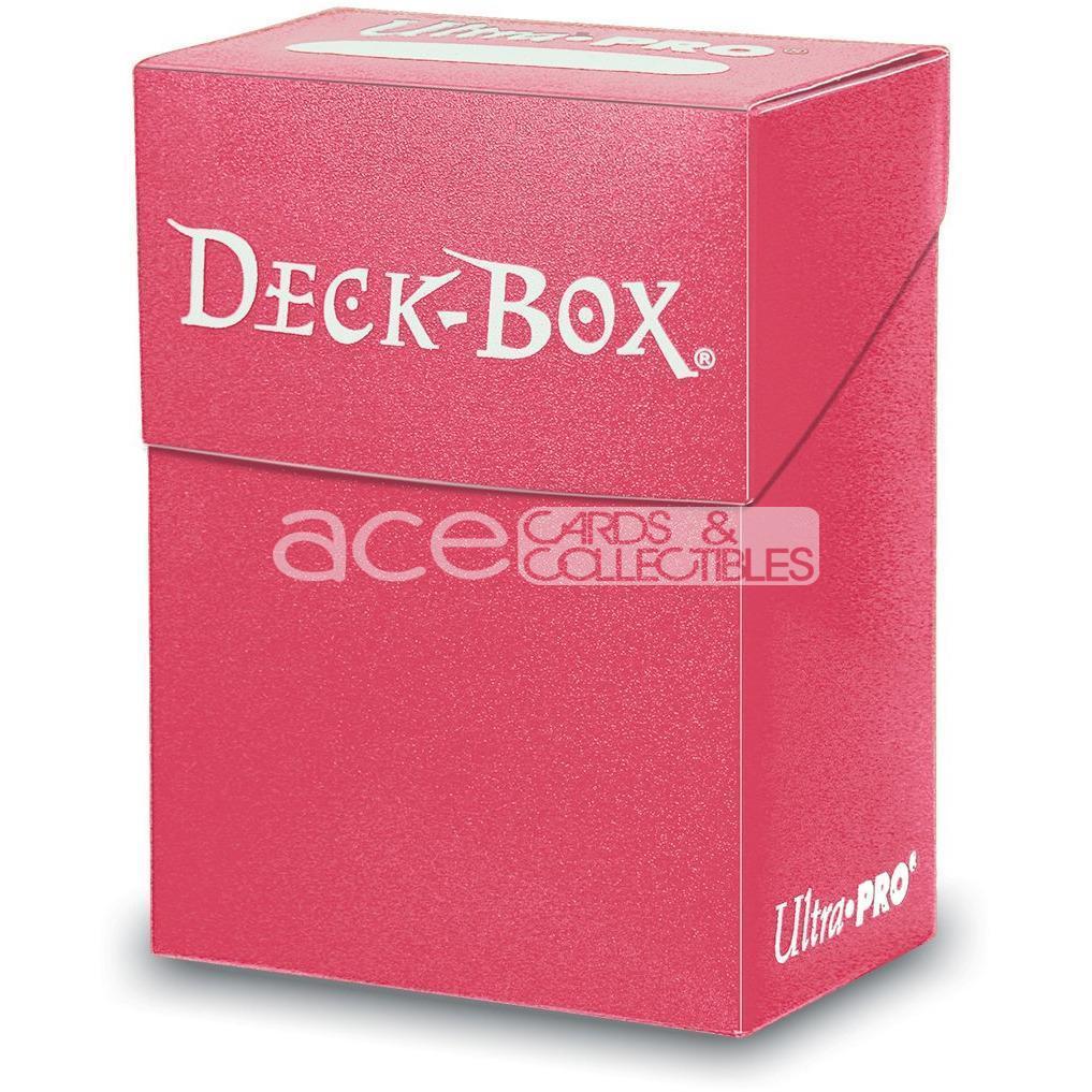 Ultra PRO Deck Box 80+ Solid Colour-Fuchsia-Ultra PRO-Ace Cards &amp; Collectibles