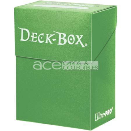 Ultra PRO Deck Box 80+ Solid Colour-Light Green-Ultra PRO-Ace Cards &amp; Collectibles