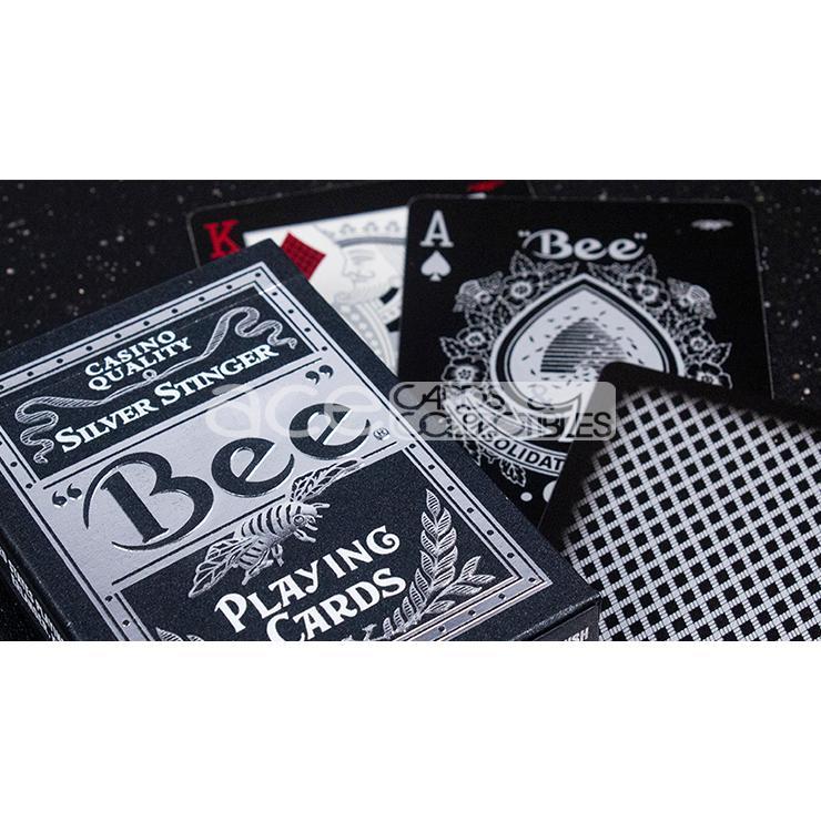 Bee Silver Stinger Playing Cards-United States Playing Cards Company-Ace Cards &amp; Collectibles