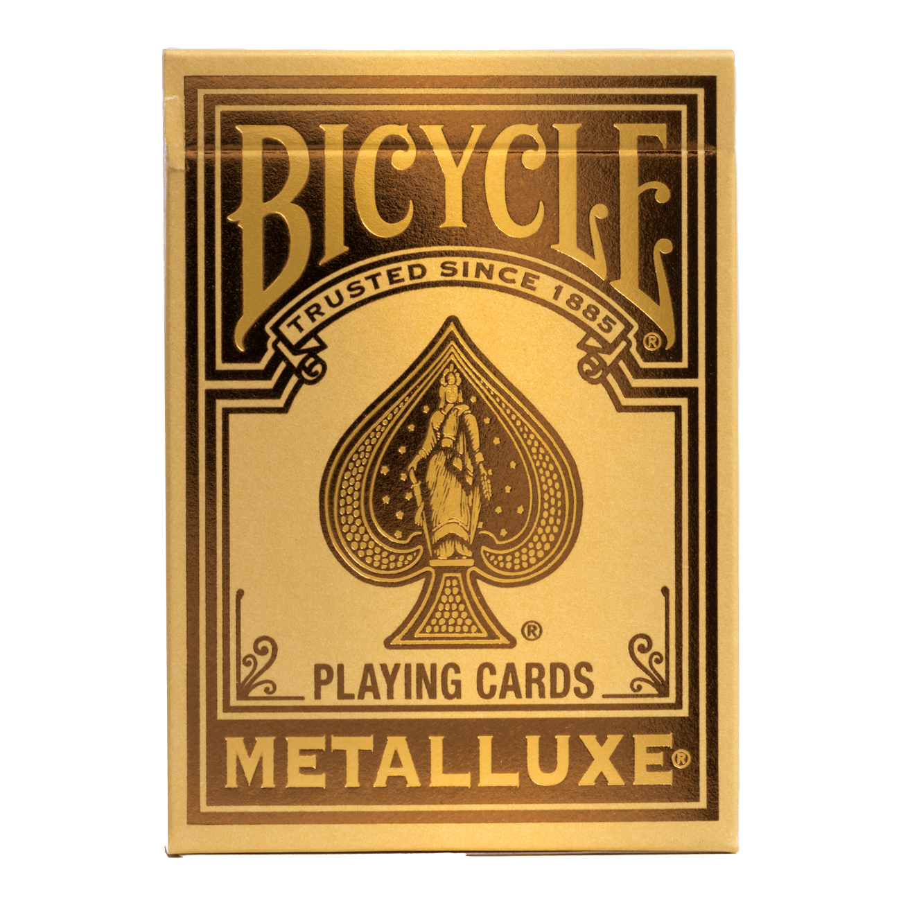 Bicycle Metalluxe Gold Playing Cards-United States Playing Cards Company-Ace Cards & Collectibles
