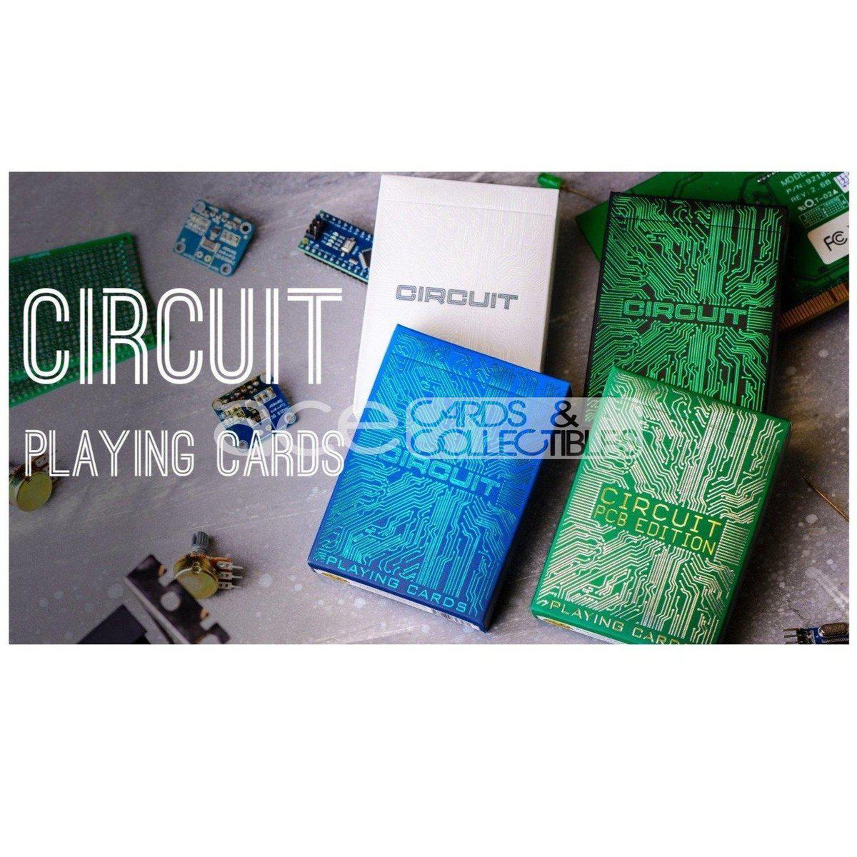 Circuit Playing Cards By Elephant-Blue-United States Playing Cards Company-Ace Cards &amp; Collectibles