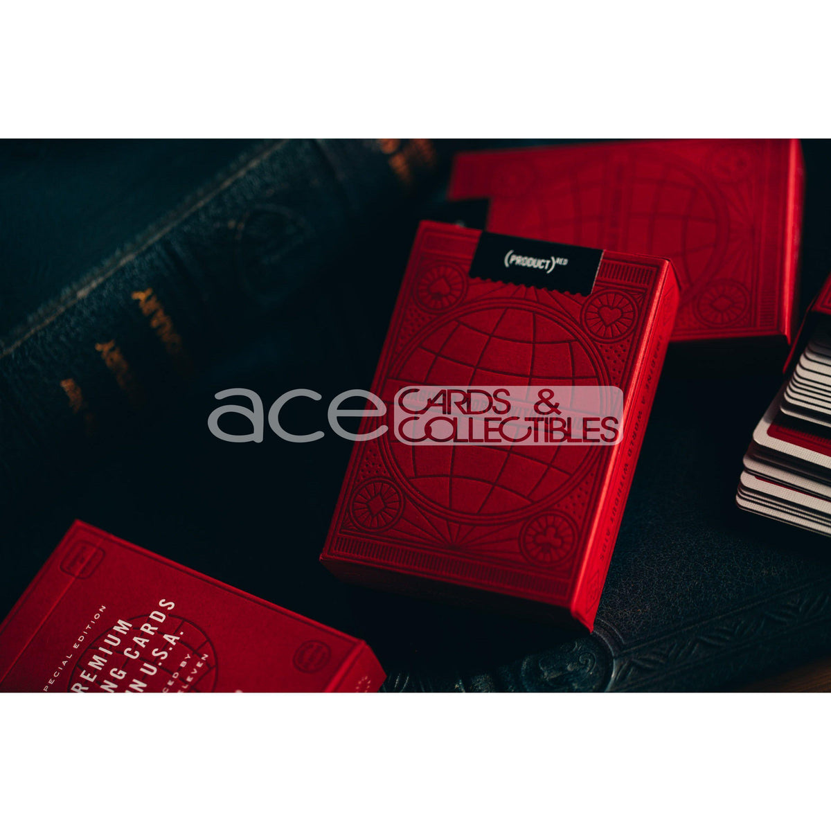 Product Red Playing Cards By Theory11-United States Playing Cards Company-Ace Cards &amp; Collectibles