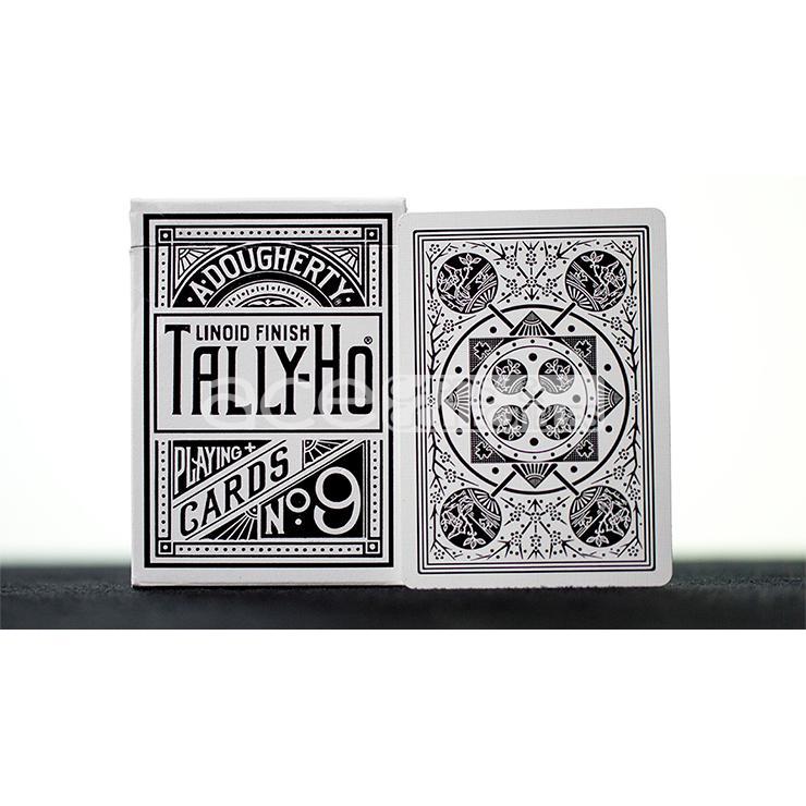 Tally-Ho Fan Back Playing Cards-White-United States Playing Cards Company-Ace Cards &amp; Collectibles