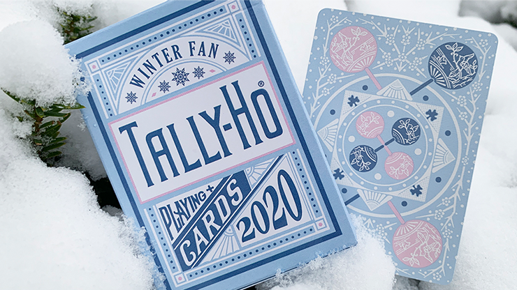 Tally-Ho Winter Fan Playing Cards-United States Playing Cards Company-Ace Cards &amp; Collectibles
