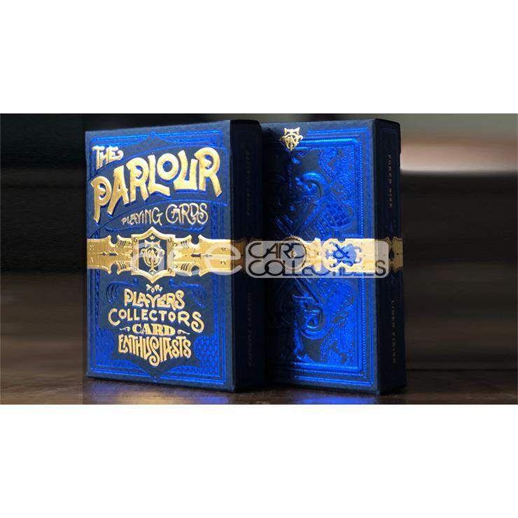 The Parlour Playing Cards-Blue-United States Playing Cards Company-Ace Cards &amp; Collectibles