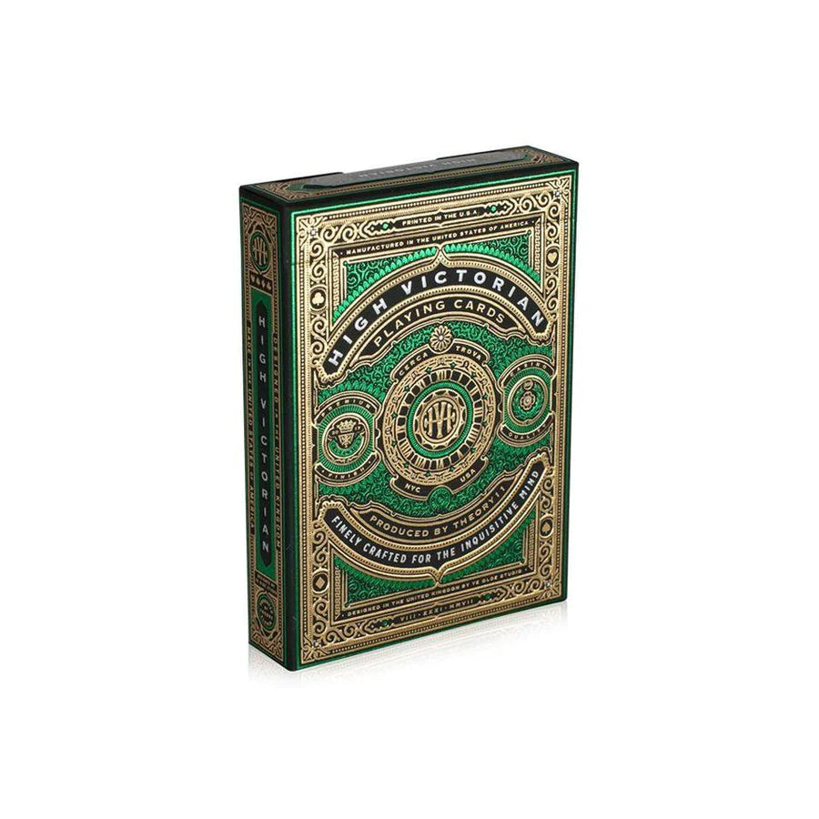 Theory11 High Victorian Playing Cards - Green Deck-United States Playing Cards Company-Ace Cards & Collectibles