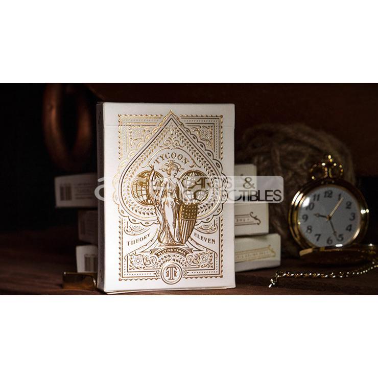 Tycoon Playing Cards By Theory11-Ivory-United States Playing Cards Company-Ace Cards &amp; Collectibles